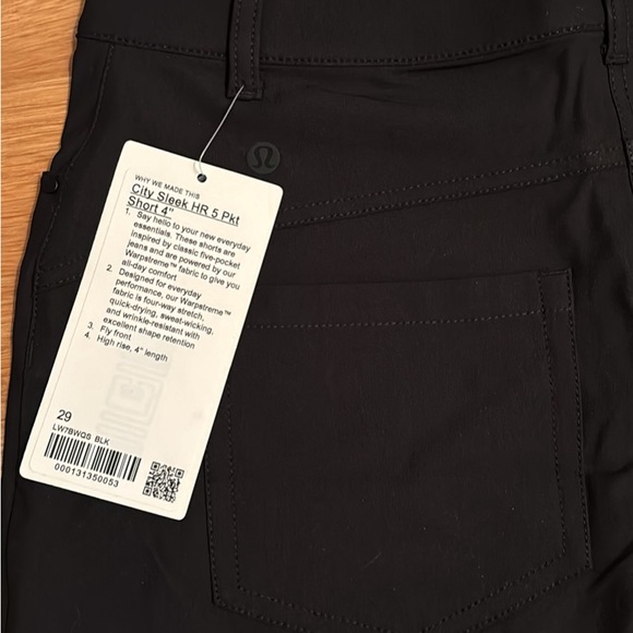 NWT Lululemon shorts - Picture 3 of 4